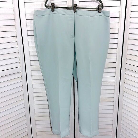 Talbots Pants Size 22W NWT Seanonaless Crepe Straight Leg - Picture 2 of 9